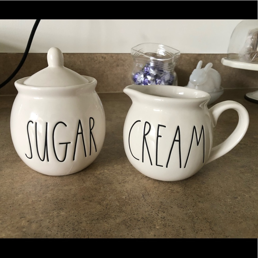 Rae Dunn Sugar & Cream Set